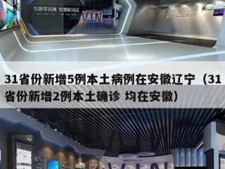 31省份新增5例本土病例在安徽辽宁（31省份新增2例本土确诊 均在安徽）